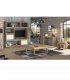 Mueble estantería TV moderna Sedane