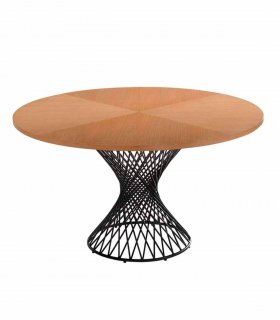 Mesa de comedor redonda nórdica Colinete