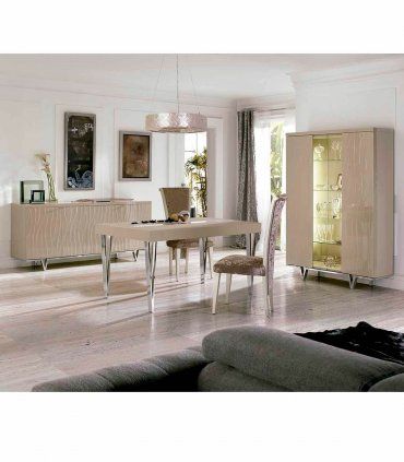 Vitrina moderna con luz Baley