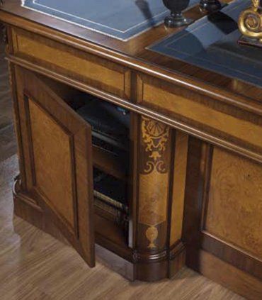Mesa despacho clásica Gades, detalle
