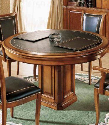 Mesa de juntas clásica redonda Fulvia