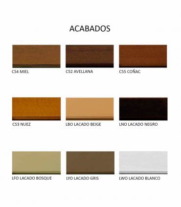 Sillón clásico de piel Padilla, acabados