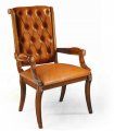 Sillón clásico de piel Padilla