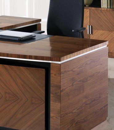 Mesa despacho moderna Versus, detalle