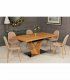 Mesa de comedor extensible moderna Decune