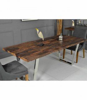 Mesa de comedor rústico contemporáneo Masen