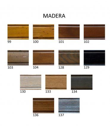 Comedor clásico Aganas, acabados madera