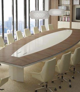 Mesa de juntas oval Versus