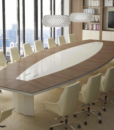 Mesa de juntas oval Versus