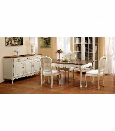 Silla blanca vintage Rosigües