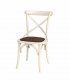 Silla blanca rústica Rosigües