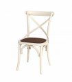 Silla blanca rústica Rosigües