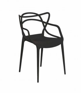 Sillón moderno Pinacle negro