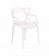 Sillón moderno Pinacle blanco