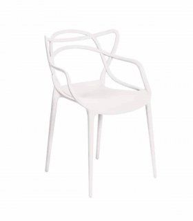 Sillón moderno Pinacle blanco