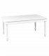 Mesa de comedor clásica blanca Bari