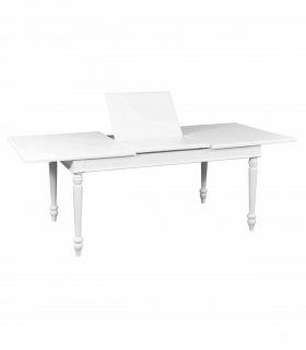 Mesa de comedor abierta