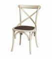 Silla rústica estilo Thonet Nieva