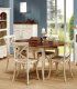 Silla rústica estilo Thonet Nieva, comedor