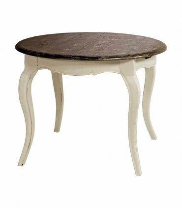 Mesa de comedor redonda rústica Nieva