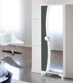 Zapatero Asgar Evolution, lacado blanco y grafito