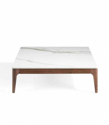 Mesa de salón contemporánea cuadrada Bellen