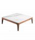 Mesa de salón contemporánea cuadrada Bellen