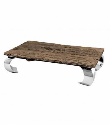 Mesa de centro reciclada Opium, rectangular