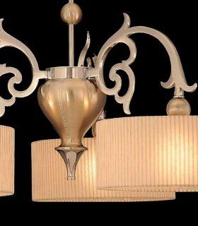 Lámpara techo clásica Alberta 3 Luces, detalle