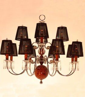 Lámpara clásica 12 luces Rodén raíz