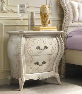 Mesita de noche decorada Bisanzio