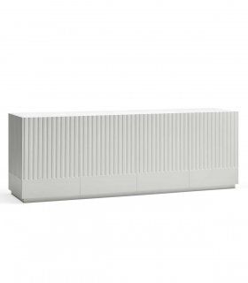 Aparador moderno Doric, blanco