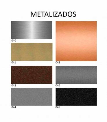 Acabados metalizados