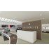 Futbolín moderno Blackball, tienda Maserati