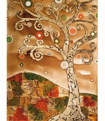 Cuadro moderno árbol Duende de Klimt