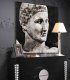 Cuadro clásico de busto romano
