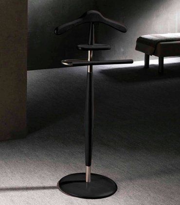 Galán de noche moderno Arturo, negro
