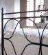 Cama de forja con dosel Turia