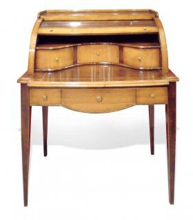 Buro vintage con persiana Bruno de Ámbar Muebles.