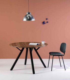 Mesa de comedor moderna redonda Levin