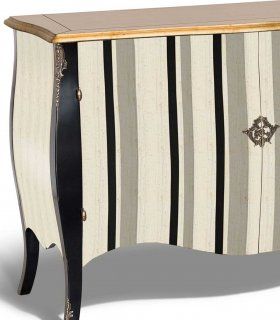 Cómoda decorada Ibisen, detalle
