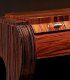 Consola Curva Pauferro y Ébano, detalle