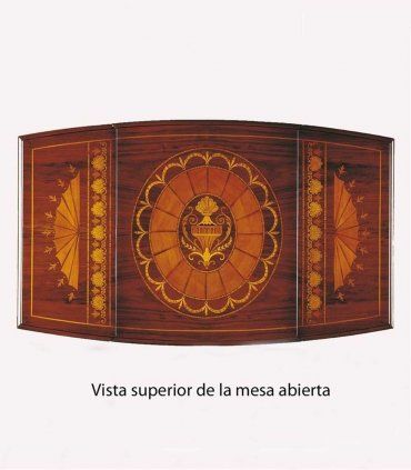 Mesita Auxiliar con alas Xena, detalle