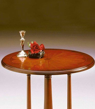 Mesa Velador con Marquetería Wylma, detalle