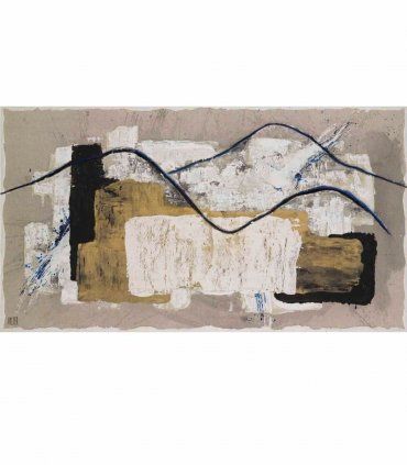 Cuadro abstracto Montagnes