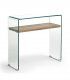 Consola de cristal moderna Bremen