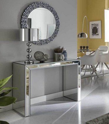Consola de cristal moderna Jade