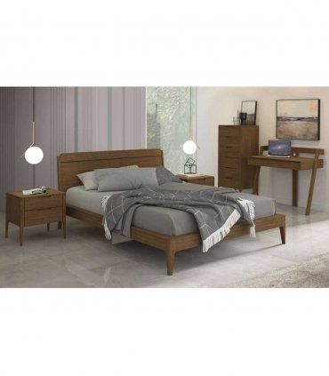 Cama contemporánea Fidela, dormitorio