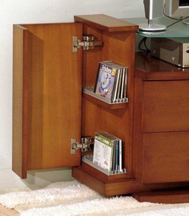 Mueble de TV moderno Nayara, detalle