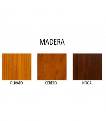 Vitrina Expositora Sacir, acabados